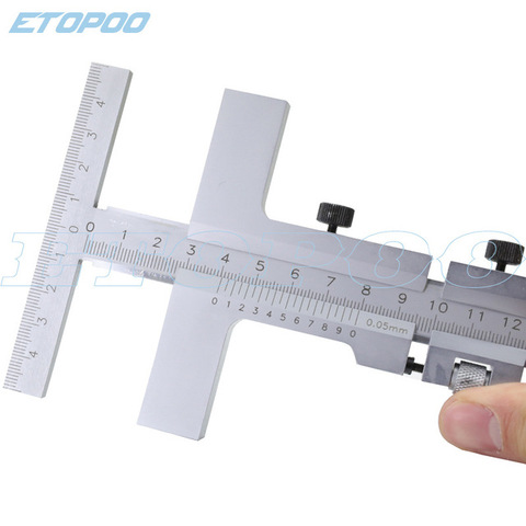 0-160mm T-Type Marking Vernier Caliper with fine adjustment/T Marking Vernier Caliper with fine ajustment/ T-Type Marking gauge ► Photo 1/6