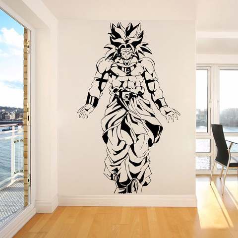 Cartoon animation Wall Sticker Anime Japanese Wall Stickers Vinyl Home Boys Room Decoration Wallpaper X901 ► Photo 1/3