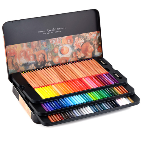 Wholesale Marco Renoir 24/36/48/72/Pencil Set Lapices De Colores