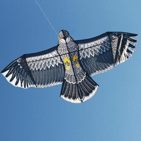 140x70cm Emulation Huge Eagle Kite Hawk Bird Scarer Bird Drive Kite Scarecrow Repellents Pest Control For Garden Cloth Toys ► Photo 1/6