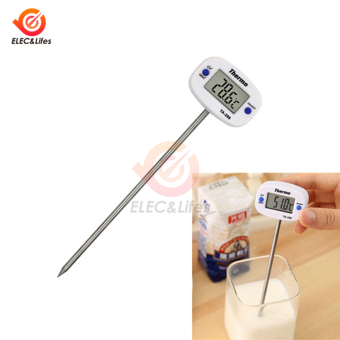 TA288 Digital Kitchen Thermometer For BBQ Electronic digital Food Probe Thermometer Water Milk Meat Temperature Kitchen Tools ► Photo 1/6