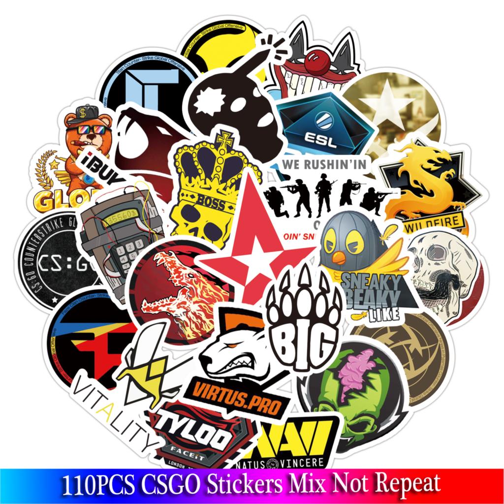 CS:GO Game Adhesive Stickers, Decals - 10/30/50 Piece