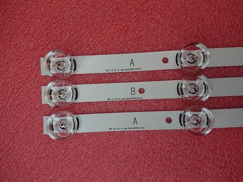 3 PCS LED strip for LG 32LB5800 32LF560V LGIT UOT A B 6916L-1974A 1975A 6916L-2223A 2224A innotek DRT 3.0 32 WROOEE 0418D 0419D ► Photo 1/6