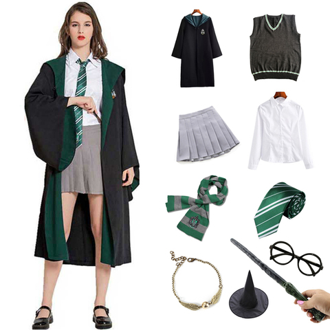 Slytherin Robe Adult - Adult Costume