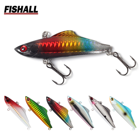 New Range VIB 70mm 10g Sinking Vibration Wobbler Hard Lure Bait VIB for Ice Fishing ► Photo 1/6