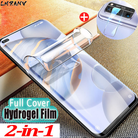 Soft Hydrogel Honor 30 Pro Plus Film Screen Protector Full Cover Not Glass Front Film Huawei P 30Pro P40 20 Lite Honor30 Film ► Photo 1/6