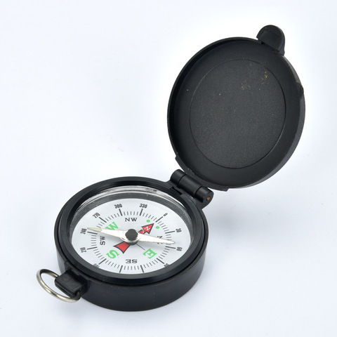 1Pcs Compass Military Camping Hiking Army Style Survival Marching Pointing Guider Compass ► Photo 1/3