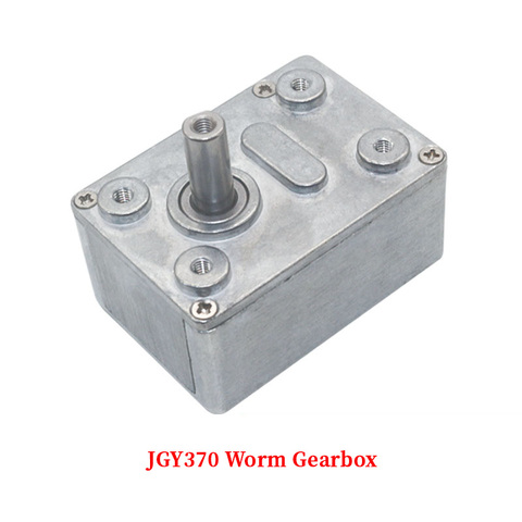 JGY-370 worm gear reducer motor gearbox worm gear reducer metal gear small modulus ► Photo 1/4