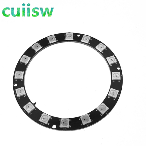 16 Bit WS2812 5050 RGB LED full-color built-in driving lights Round development board ► Photo 1/2