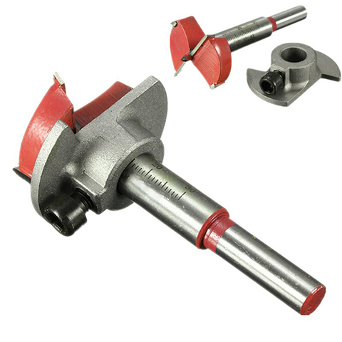1PC Cemented Carbide 35mm Hole Saw Woodworking Core Drill Bit Hinge Cutter Boring Forstner Bit Tipped Drilling Tool High Quality ► Photo 1/6
