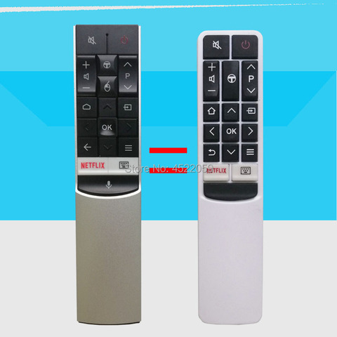 RC602S  Remote Control with Netflix button fit for TCL C70 and P60 series .Xclusive X1 55dp660.55P6US.U55C7006.l43p6us. ► Photo 1/5