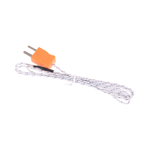 Hot  K Type Thermometer Line Test Length Wire Temperature Thermocouple Sensor Probe Tester Line Multimeter Tester Line Longe 1M ► Photo 1/6