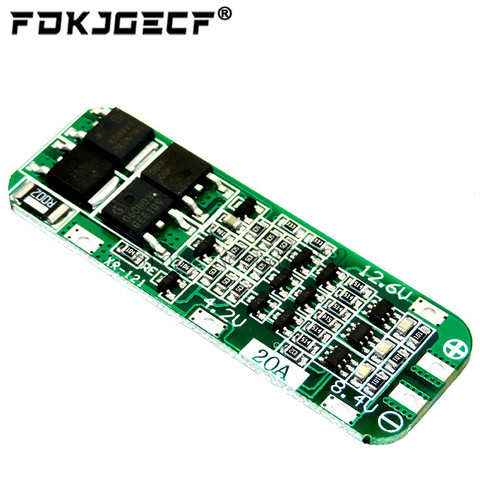 3S 20A Li-ion Lithium Battery 18650 Charger PCB BMS Protection Board 12.6V Cell 59x20x3.4mm Module ► Photo 1/2