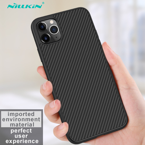 Case for iPhone 12 Mini 11 Pro Max XR X XS Max iPhone11 Casing Nillkin Synthetic Fiber Carbon Plastic Cover For iPhone 11 Case ► Photo 1/6