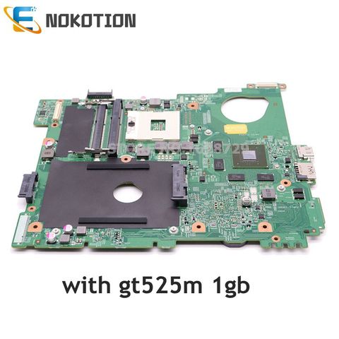 NOKOTION For DELL inspiron 15R N5110 Laptop motherboard CN-0J2WW8 0J2WW8 Mainboard HM67 DDR3 GT525M 1GB GPU ► Photo 1/6