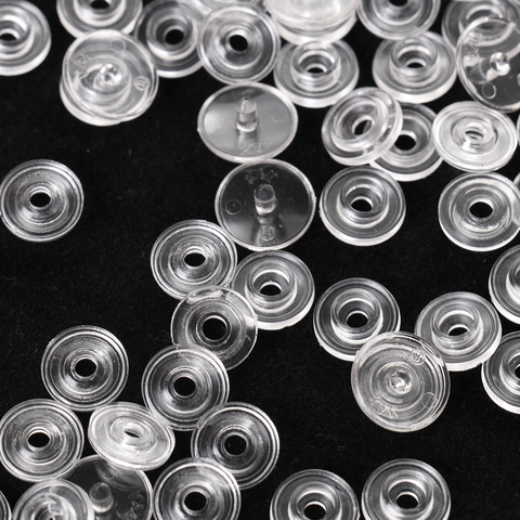 50 Sets Plastic Snap Buttons, No-Sew T3 Snaps fasteners for Bibs Diapers Crafts, ► Photo 1/6