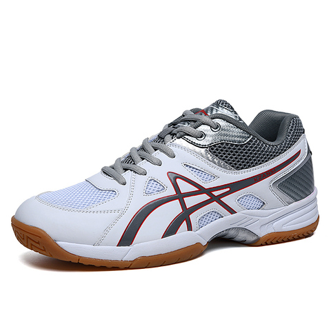 2022 New Badminton Shoes for Men Women Outdoor Professional Volleyball Sneakers Couples Spring Lightweight Volleyball Shoes ► Photo 1/6