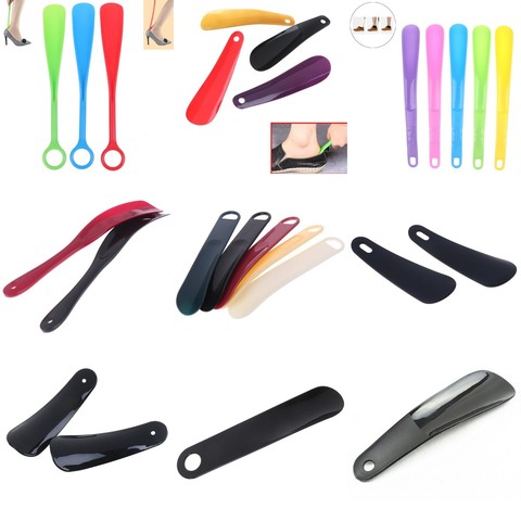 19cm Shoe Horns Professional Plastic Shoe Horn Spoon Shape Shoehorn Shoe Lifter ► Photo 1/6