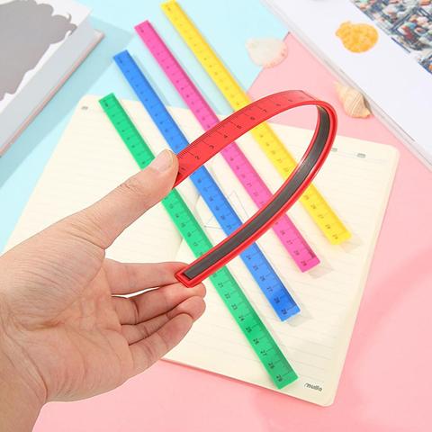 1PC Whiteboard Blackboard Measuring Magnetic Ruler Educational Straightedge Office Tools Appliances And Drawing ► Photo 1/6