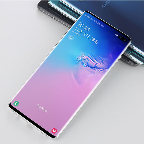 S10+ Unlocked original Samsung Galaxy S10 Plus G975 Mobile Phone 128GB 6.4
