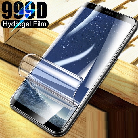 Hydrogel Film For Samsung Galaxy A5 A3 A7 2016 S5 mini S6 S7 Screen Protector 9D Protective Film for S7 A3 A5 A7 J3 J5 J7 2017 ► Photo 1/6