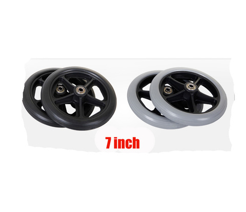 6/7/8 Inch Wheelchair Front Wheel Accessories 6 