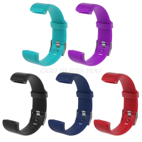 1PC for ID115 Plus Wrist Band Strap Replacement Silicone Watchband Smart Watch Bracelet Drop Shipping ► Photo 1/6