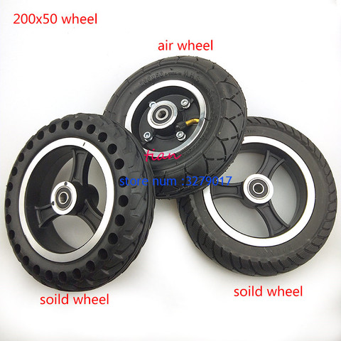 200x50 SOILD WHEEL FOR  Electric Scooter Tyre With Wheel Hub 8