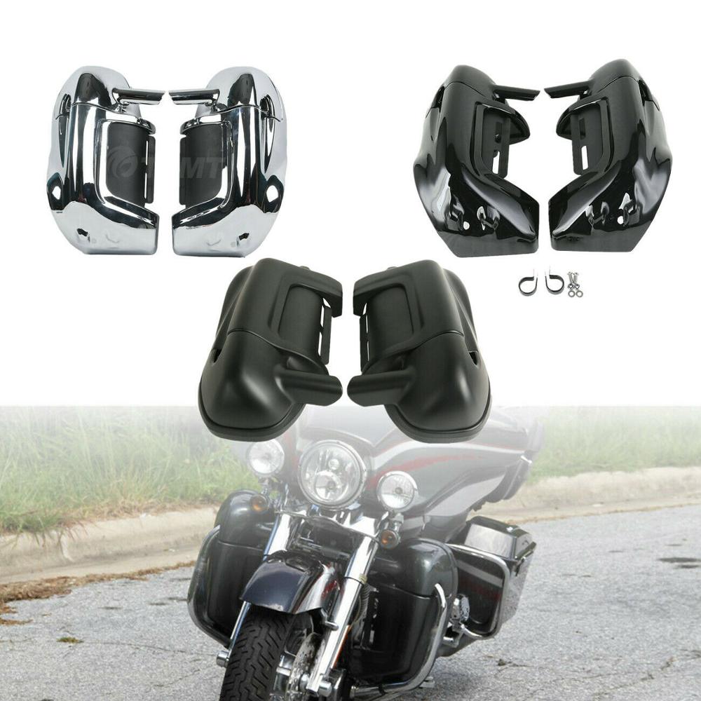 Motorcycle Lower Vented Leg Fairing with Hardware for Harley Touring Electra Glide Road King Road Street Glide FLHR 1983 to 2013