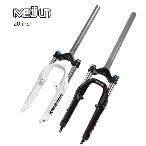Extension head tube 20 inch mountain folding bike suspension lock front fork hydraulic front shock absorber folding modification ► Photo 1/5