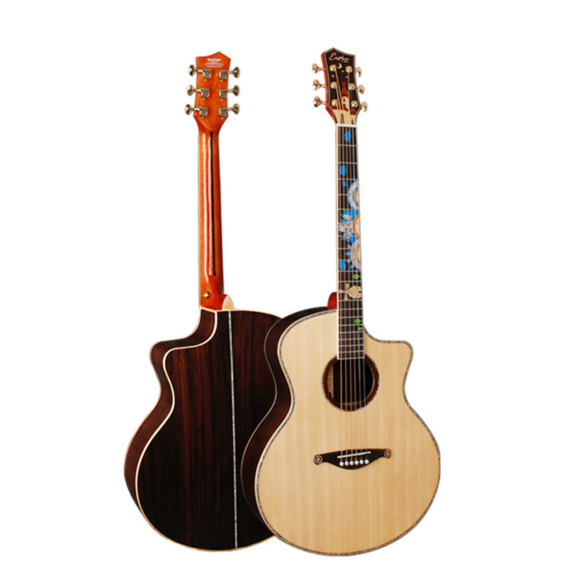 41 inch Top Spruce Acoustic Guitar 4string Rosewood Folk Guitar Concert Professional