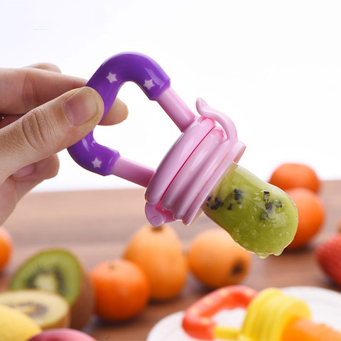 Feeding Drinking Water Straw Handle Teething Pacifier Baby Nipple Fresh Food Fruit Milk Feeding Bottles Nibbler Learn ► Photo 1/6