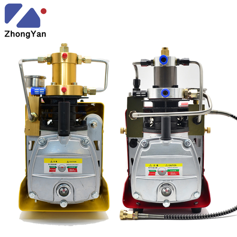 ZhongYan 350 Bar 5000 PSI PCP Airgun Air Compressor Portable 110v  220v ready stock ► Photo 1/6