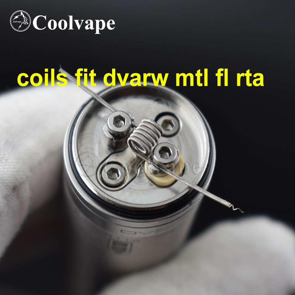 fused clapton mtl coils fit dvarw MTL fl rta dvarw mtl rta kayfun rta Ni80  premade fused clapton mtl 0.7ohm coils - Price history  Review |  AliExpress Seller - Coolvape Store | Alitools.io