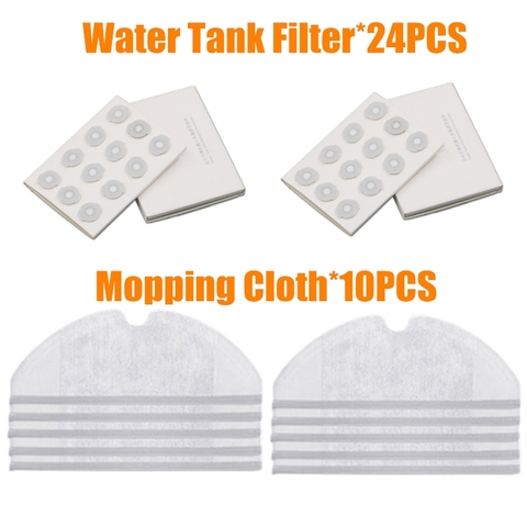 Water Tank Mopping Cloth Filter Parts for Xiaomi Roborock S50 S51 S55 E35 Vacuum