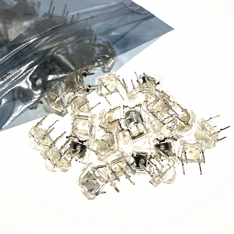 50Pcs 5mm F5 Piranha LED White RED Orange Amber Clear 5mm LED Diode Light-Emitting-Diodes 4-pins Piranha LED Diodos Brightness ► Photo 1/4