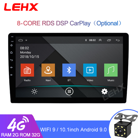 9/10.1 Inch 2 Din Android 9.0  Car radio Multimedia Video Player Universal auto Stereo  For Volkswagen Nissan Hyundai Kia toyota ► Photo 1/6