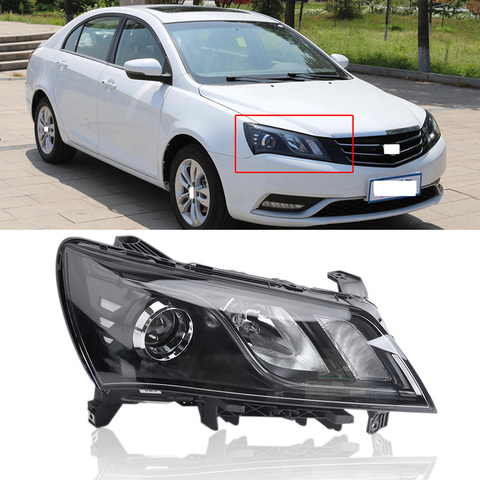 CAPQX For Geely Emgrand 7 EC7 2014 2015 2016 2017 Front Driving Light Head Light Headlamp Headlight Head Lamp  halogen or LED ► Photo 1/6