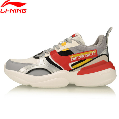 Li-Ning Women 92 MEDALIST Lifestyle Shoes Light Weight Cushion LiNing Support Retro Sneakers Leisure Sport Shoes AGLP086 SOND19 ► Photo 1/1