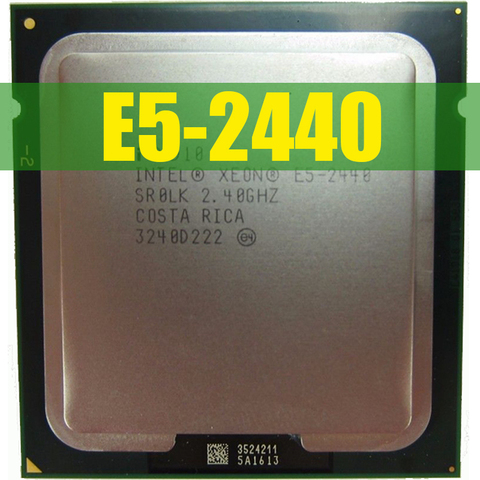 INTEL CPU Intel Xeon CPU E5 2440 SR0LK cpu 2.4GHz 6-Core 15M LGA 1356 E5-2440 processor ► Photo 1/1