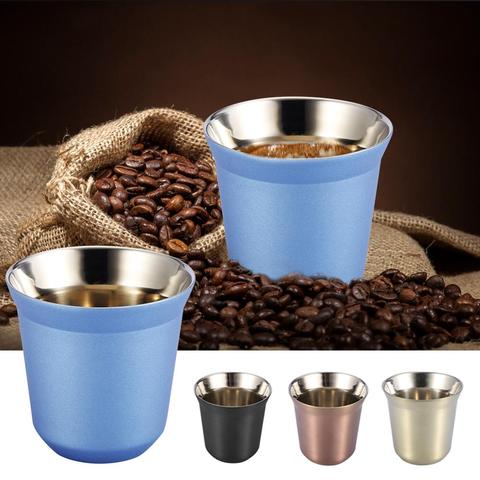 Stainless Steel Coffee Mugs Metal Coffee Mug Tea Cups