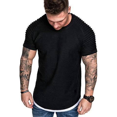 MRMT 2022 Brand New Summer Men's T Shirt Leisure Fashion Pure Color Leisure T-shirt for Male Short Sleeve Tops T-shirt ► Photo 1/6