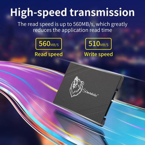 SOMNAMBULIST Metal Grizzly SSD Hard Drive 2.5 SATA3 SSD 120GB Solid State Drive 240 GB 480GB Solid State Drive 960gb Internal So ► Photo 1/5