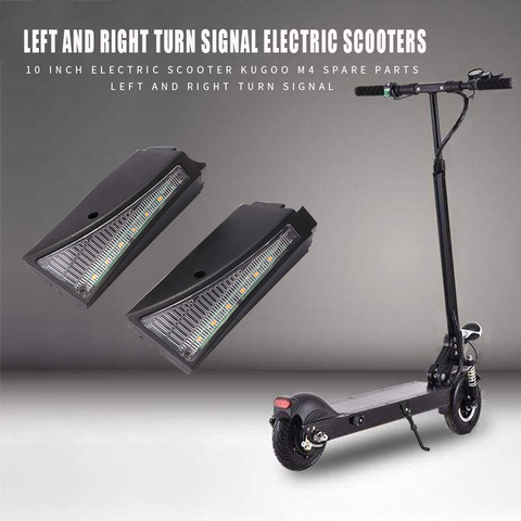 2x 10 inch Electric Scooter Light Left Right Lamp Turn Signal Lamp Warning Taillight for Kugoo M4 Kick Scooter Accessories Parts ► Photo 1/6