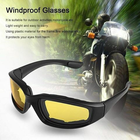 Car Motorcycle Driver Glasses Sunglasses For Shooting Protection Eye Windproof Goggles Airsoft Men Vision Eyewear Night Wom B9B9 ► Photo 1/6