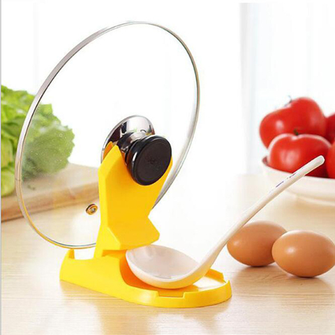 New Kitchen Wave Shape Pot Pan Spoon Storage Stand Holder Rack Utensil Cooking Accessories ► Photo 1/5