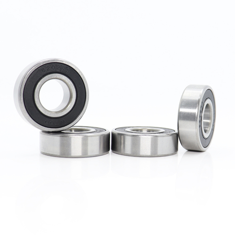 6202RS Bearing ABEC-3 (4 PCS) 15*35*11 mm Deep Groove 6202 2RS Ball Bearings 180202 RZ 6202 2RZ EMQ Quality ► Photo 1/6