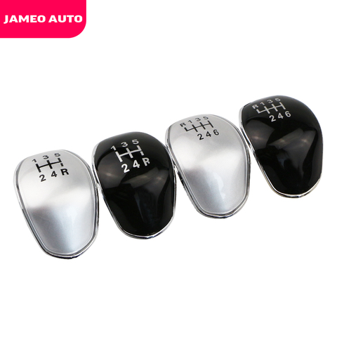 Jameo Auto MT Car Gear Knob Cap Cover 5/6 Speed Insert Replacement for Ford Focus 2 MK3 2009-2012 Fiesta 2009-2022 Parts ► Photo 1/6