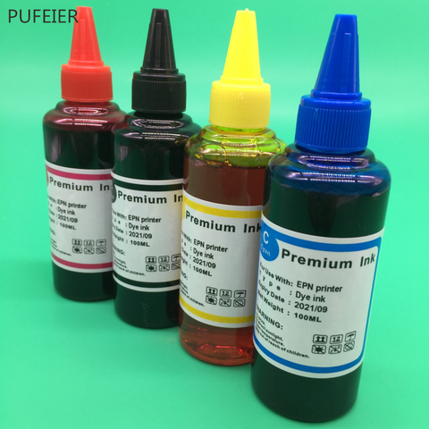 4 Bottles T2991-T2994 Dye Based Ink For Epson XP-235 XP-245 XP-247 XP-332 XP-335 XP-342 XP-345 XP-432 XP-435 XP-442 XP-445 ► Photo 1/6