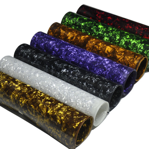 400mm x 1580mm Celluloid Sheet 0.46mm Musical Instrument Sheet DIY Drum Wrap Inlays Deco Multi Colors ► Photo 1/6